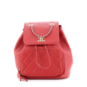 Chanel Business Affinity Backpack Caviar Small