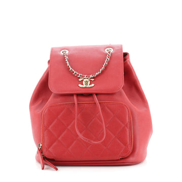 Chanel Business Affinity Backpack Caviar Small
