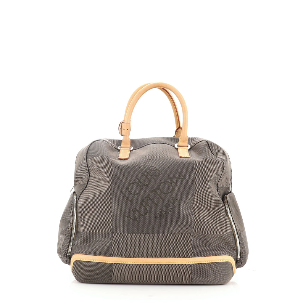 Louis Vuitton Geant Aventurier Polaire Handbag Geant Canvas Brown 6453416