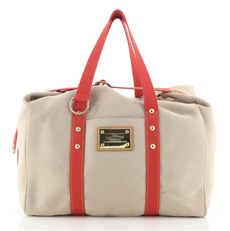 Louis Vuitton Cup Sac Antigua Duffle Bag Canvas
