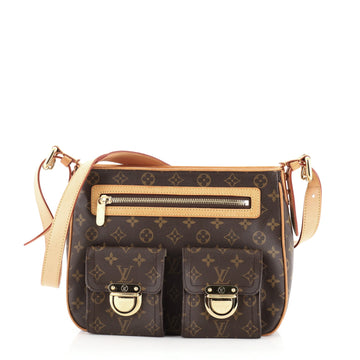 Louis Vuitton Hudson Handbag Monogram Canvas GM