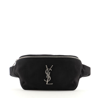 Saint Laurent Classic Monogram Belt Bag Canvas