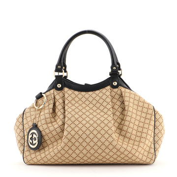 Gucci Sukey Tote Diamante Canvas Medium