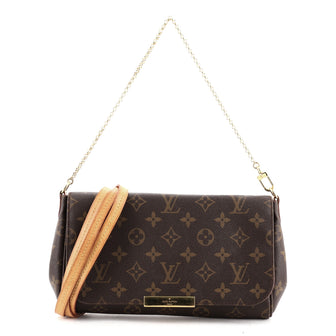 Louis Vuitton Favorite Handbag Monogram Canvas MM