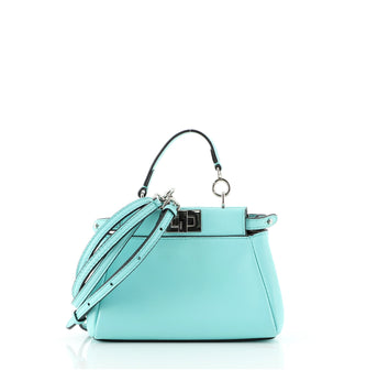 Fendi Peekaboo Bag Leather Micro