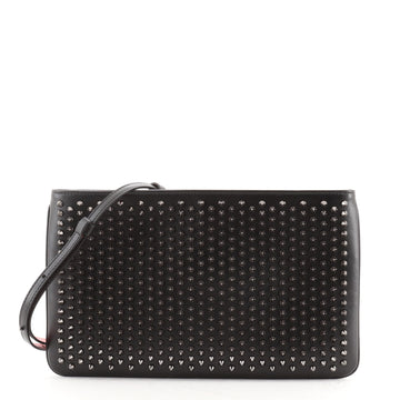 Christian Louboutin Loubiposh Clutch Spiked Leather