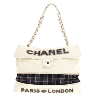 Chanel Expandable Flap Paris London Large