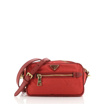 Prada Front Pocket Camera Bag Tessuto Small