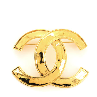 Chanel CC Brooch Metal