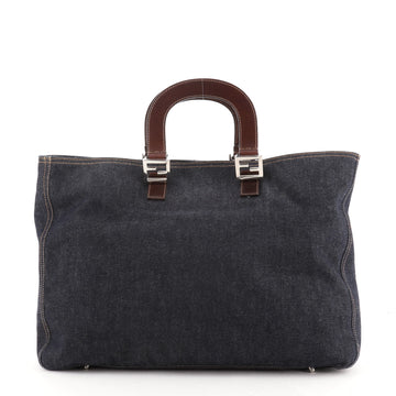 Fendi Vintage Open Tote Denim Large