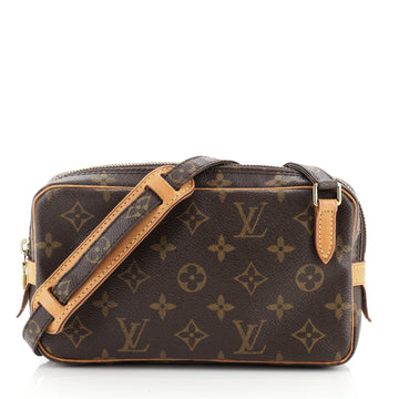 Louis Vuitton Pochette Marly Bandouliere Bag Monogram Canvas
