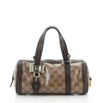 Gucci Duchessa Boston Bag GG Coated Canvas Small