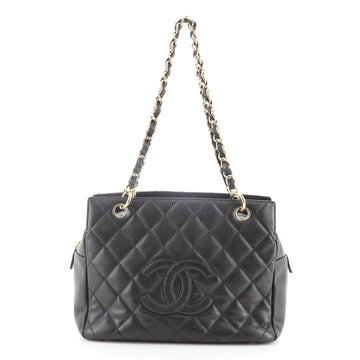 Chanel Petite Timeless Tote Quilted Caviar