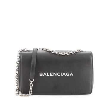 Balenciaga Everyday Chain Wallet Leather Small