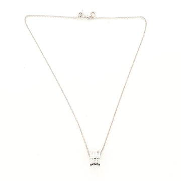 Bvlgari B.Zero1 Pendant Necklace 18K White Gold