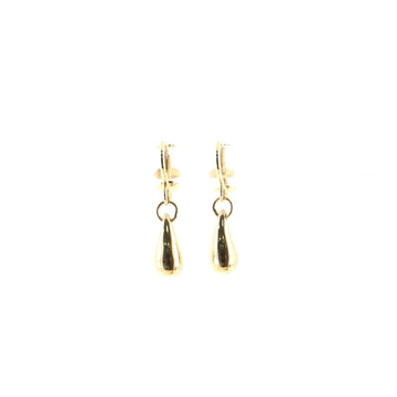 Tiffany & Co. Elsa Peretti Teardrop Earrings 18K Yellow Gold