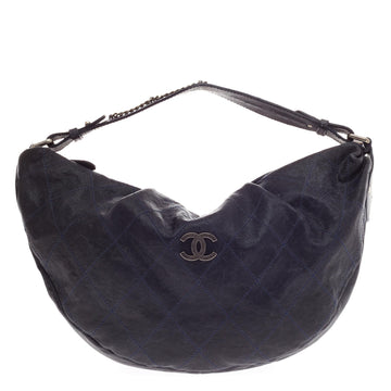 Chanel Outdoor Ligne Caviar Hobo