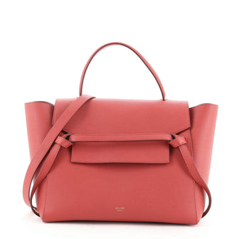 Celine Belt Bag Textured Leather Mini