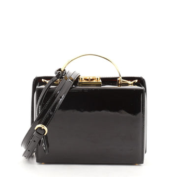 Mark Cross Grace Box Bag Patent Large