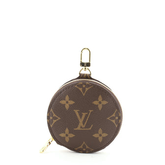 Louis Vuitton Multi Pochette Accessoires Round Coin Purse Monogram Canvas