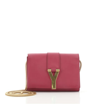 Saint Laurent Chyc Crossbody Bag Leather Mini