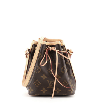 Louis Vuitton Noe Handbag Monogram Canvas Nano