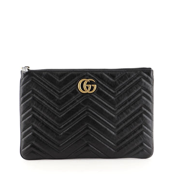 Gucci GG Marmont Pouch Matelasse Leather
