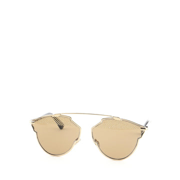 Christian Dior So Real S Aviator Sunglasses Studded Acetate and Metal