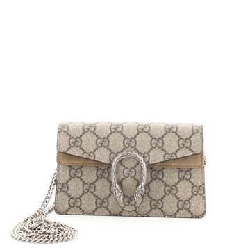 Gucci Dionysus Bag GG Coated Canvas Super Mini