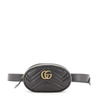 Gucci GG Marmont Belt Bag Matelasse Leather