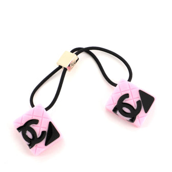 Chanel Cambon Cube Hair Tie Resin
