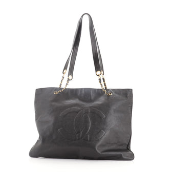 Chanel Vintage Timeless Flat Tote Caviar XL