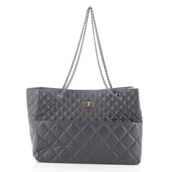 Chanel Reissue Tote Quilted Aged Calfskin East West