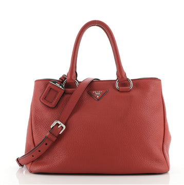 Prada Convertible Shopping Tote Vitello Daino Medium