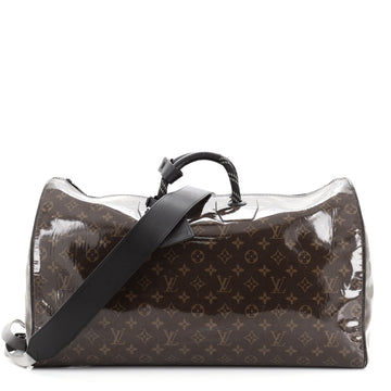 Louis Vuitton Keepall Bandouliere Bag Limited Edition Monogram Glaze Canvas 50