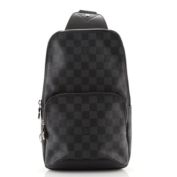 Louis Vuitton Avenue Sling Bag Damier Graphite
