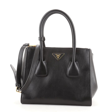 Prada Twin Pocket Tote Glace Calf Small