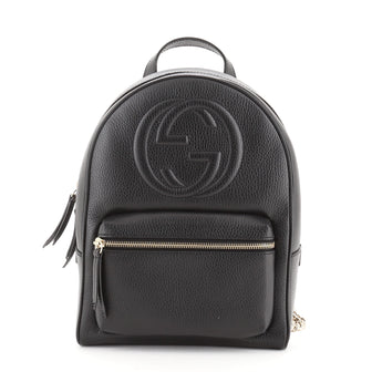 Gucci Soho Chain Backpack Leather