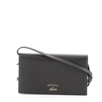 Gucci Swing Wallet on Strap Leather