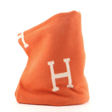 Hermes Avalon Throw Blanket Wool and Cashmere
