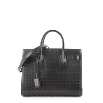Saint Laurent Sac de Jour Bag Studded Leather Small