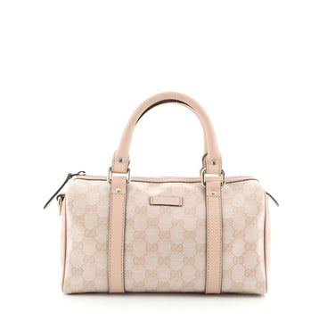 Gucci Joy Boston Bag GG Coated Canvas Small