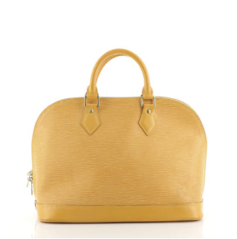 Louis Vuitton Vintage Alma Handbag Epi Leather PM