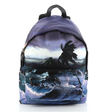 Givenchy Pocket Backpack Printed Nylon
