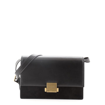 Saint Laurent Bellechasse Shoulder Bag Suede and Leather Medium