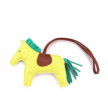 Hermes GriGri Rodeo Bag Charm Leather MM