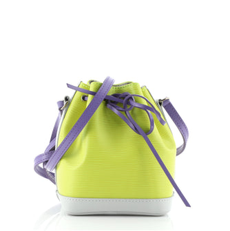 Louis Vuitton Tricolor Noe Handbag Epi Leather Nano