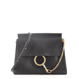 Chloe Faye Shoulder Bag Leather Medium