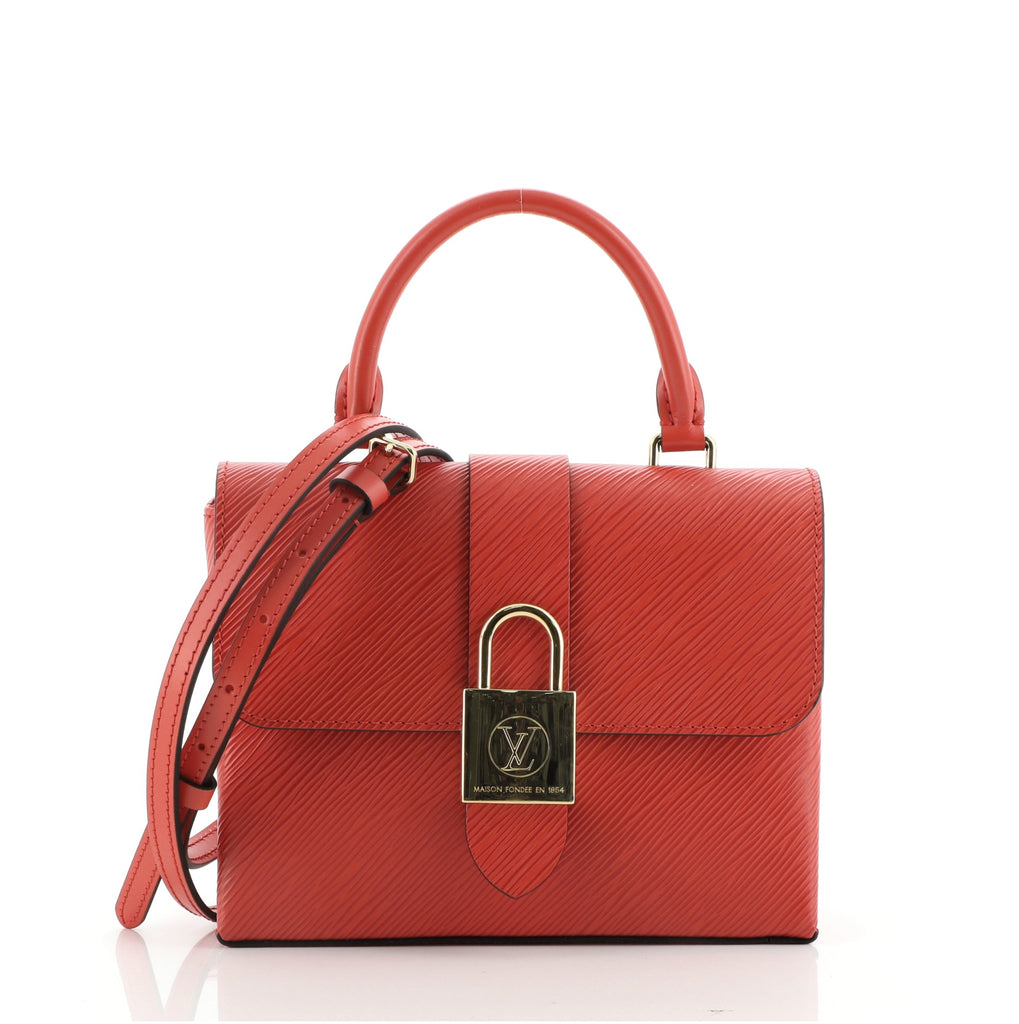 Louis Vuitton Locky Handbag Epi Leather BB Red 65203270