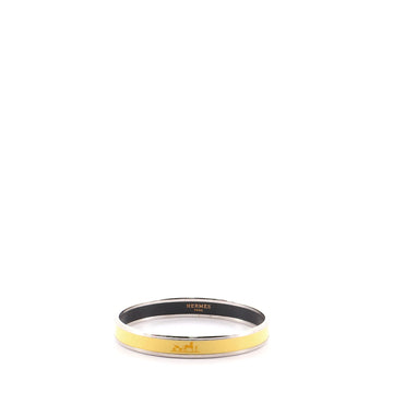 Hermes Caleche Bangle Bracelet Enamel Narrow